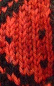 armenian knitting - stacked ridges
